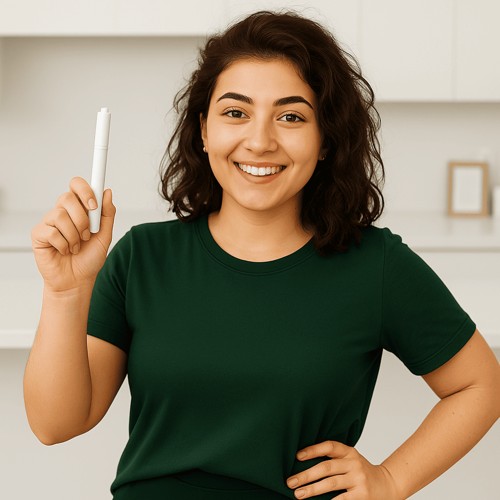 Modelo da caneta emagrecedora Facilith